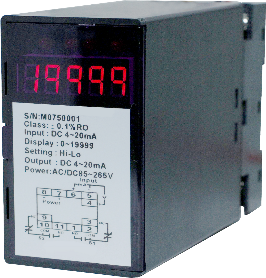 HP開度位置水位電位器Potentiometer_數字顯示隔離訊號傳送器