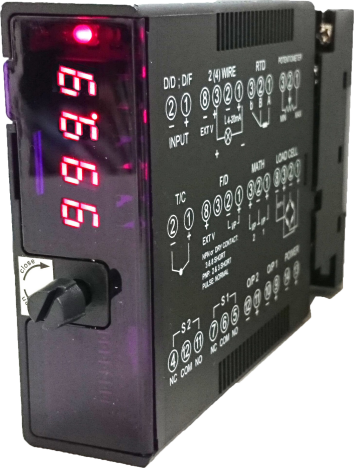 QPA交流電流TRMS_薄型數字顯示隔離訊號傳送器14P